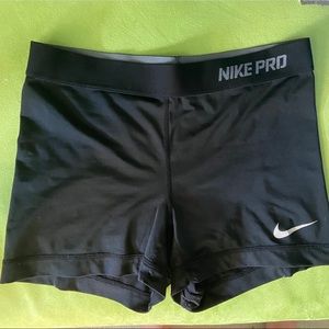 black nike pro spandex